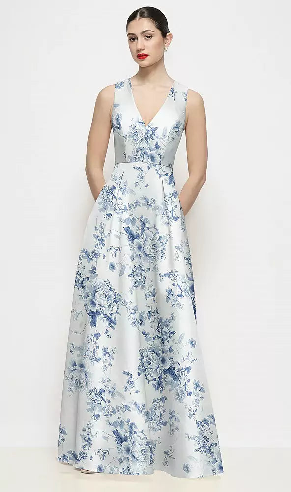 D899FP cottage rose larkspur フロント
