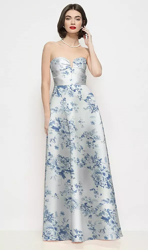 3199FP cottage rose larkspur フロント