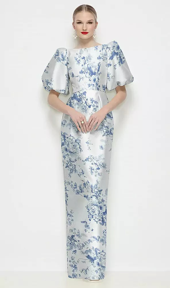 3201FP cottage rose larkspur フロント