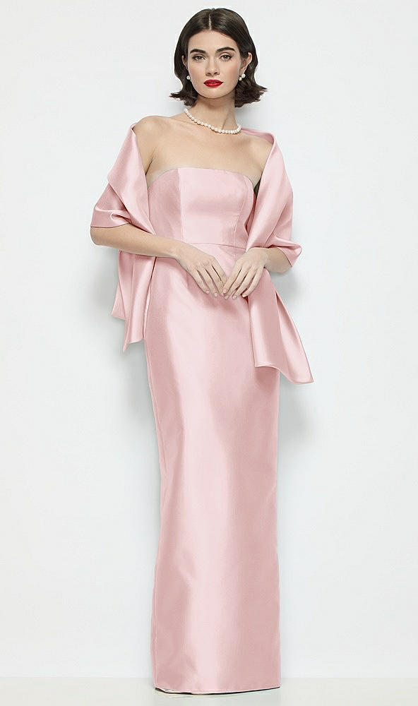 【STYLE: STOLE1】サテン ラップストール - ballet pink