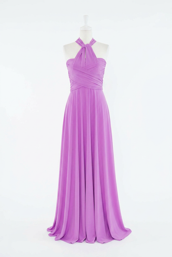 全16色 Elegant Chic ツイスト＆ラップ インフィニティドレス TW002