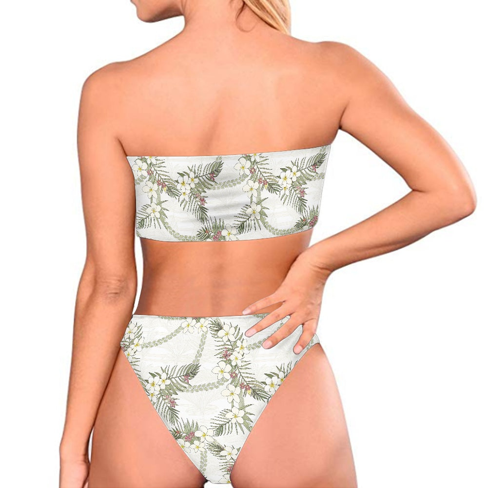 Wrapped-chest Bikini