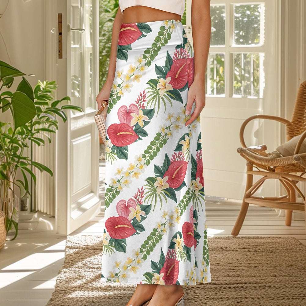 High Waist Long Skirt for Women