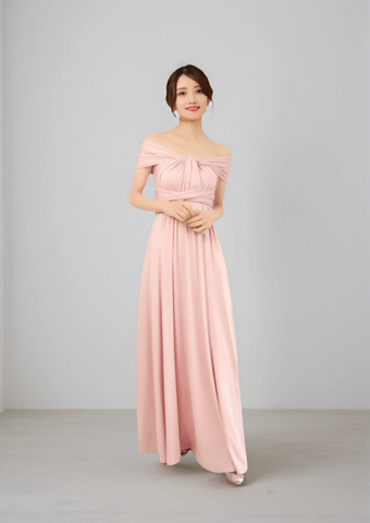 [Smoky Pink] TW001 Infinity Dress [Same-day shipping] 