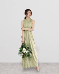 All 26 colors TW001 Twist & Wrap Long Infinity Dress [Order item] 