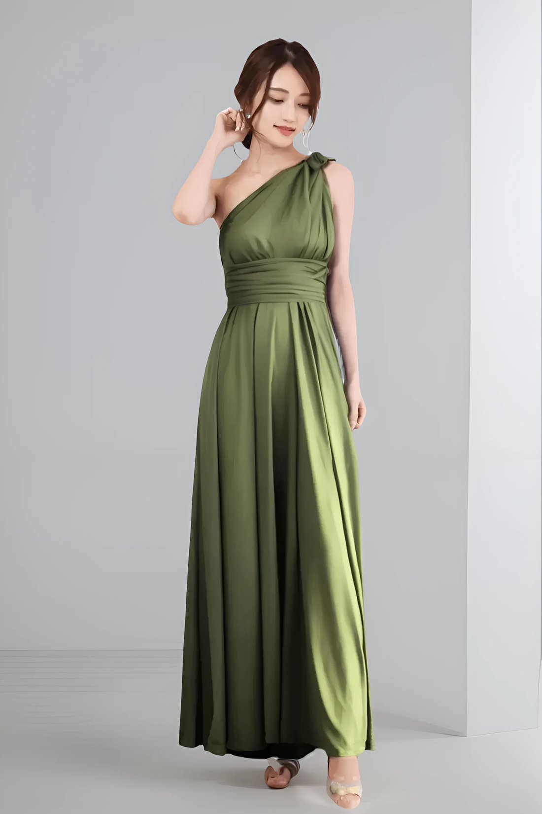 [Moss Green] TW001 Infinity Dress [Same-day shipping] 