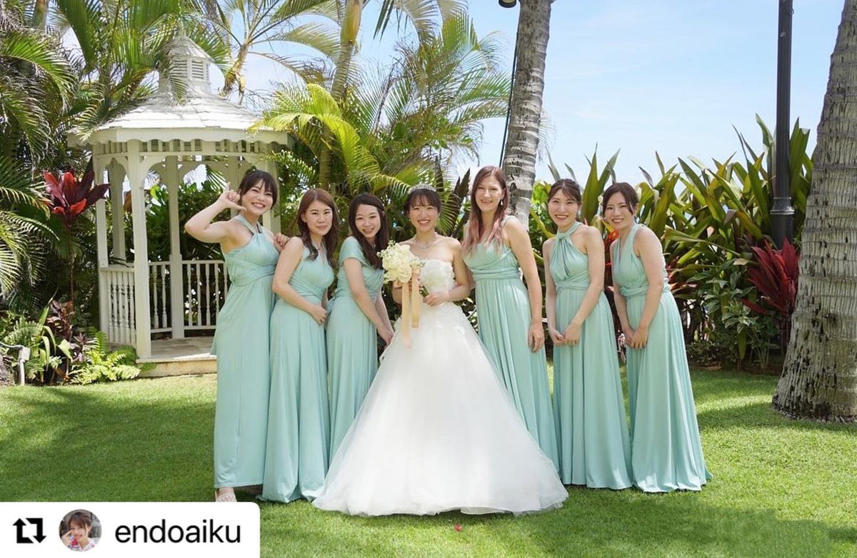 [Sea Glass] TW001 Infinity Dress [Same-day shipping] 