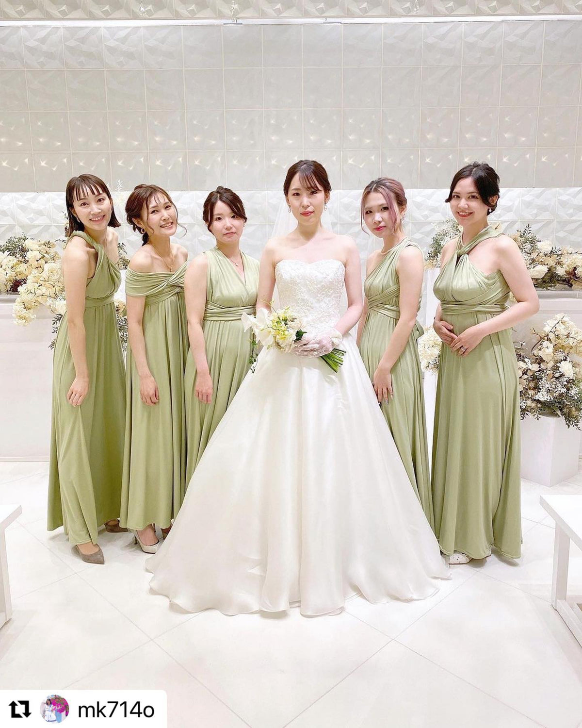 [Sage] TW001 Infinity Dress [Same-day shipping] 