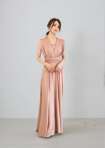 関税送料込★SALE★完売間近ラスト1個★TedBaker★Trinniドレス ロージーブラウン】TW001 インフィニティドレス [即日発送