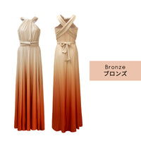Garden Breeze TW003 Gradient Twist & Wrap Infinity Dress 9 Colors [Order Item] 