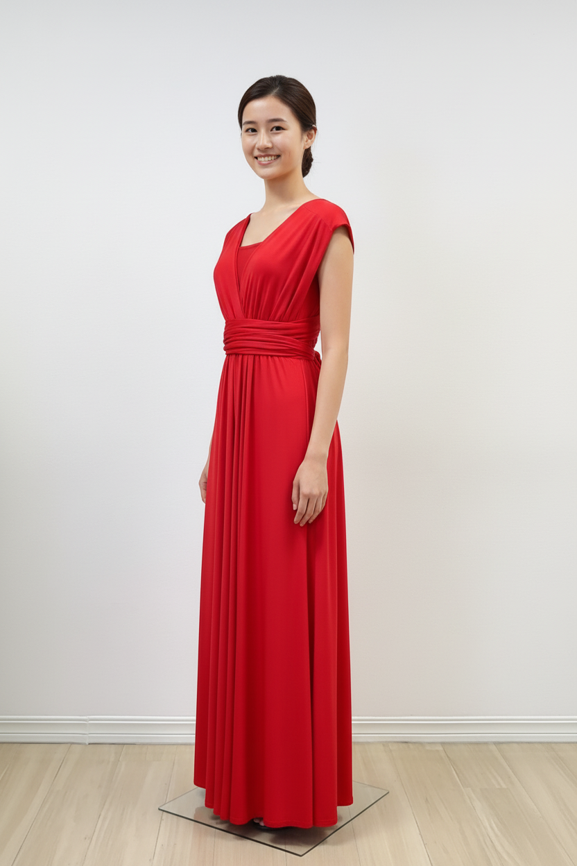 【レッド】TW001 インフィニティドレス [即日発送]