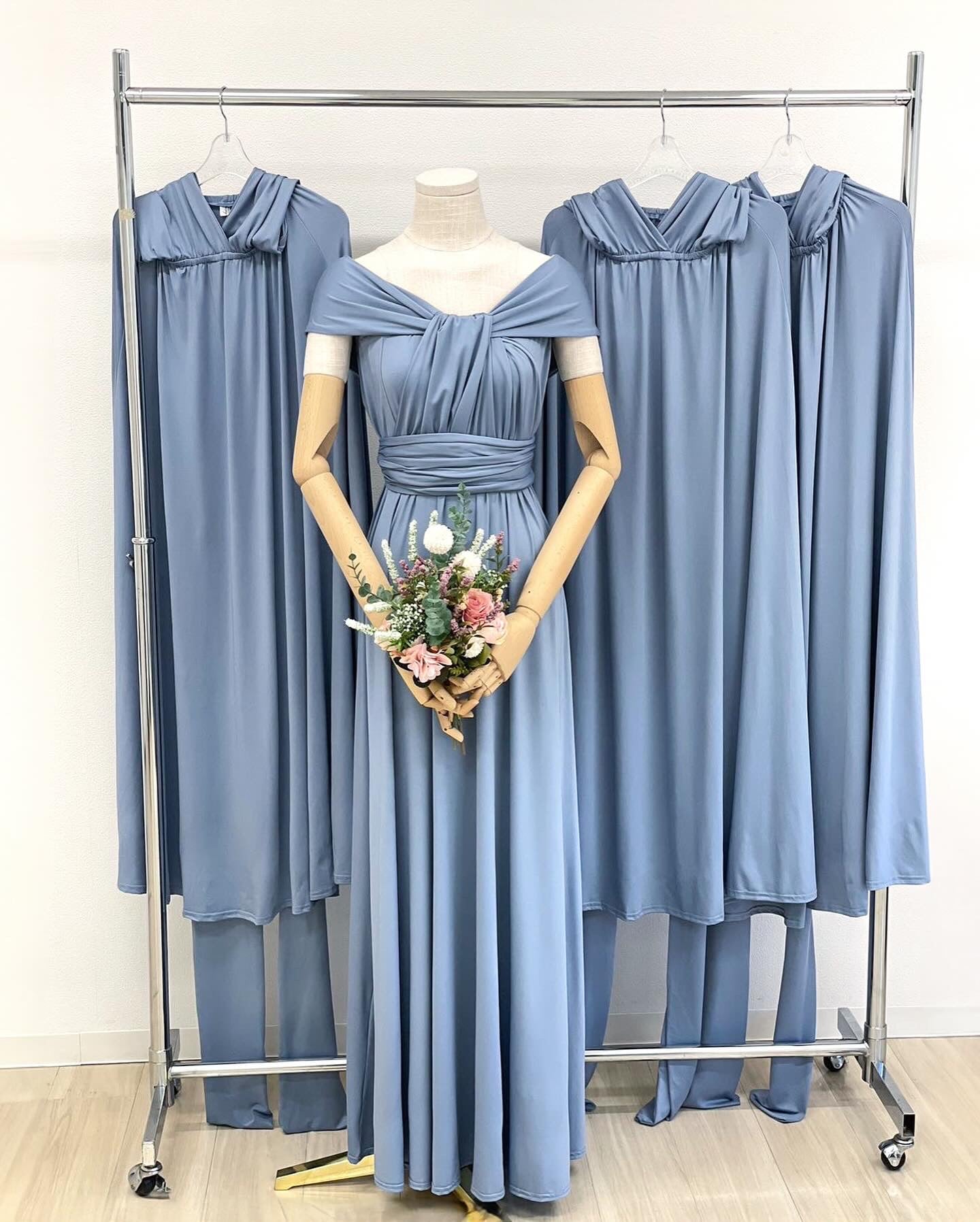 [Smoky Blue] TW001 Infinity Dress [In stock] 