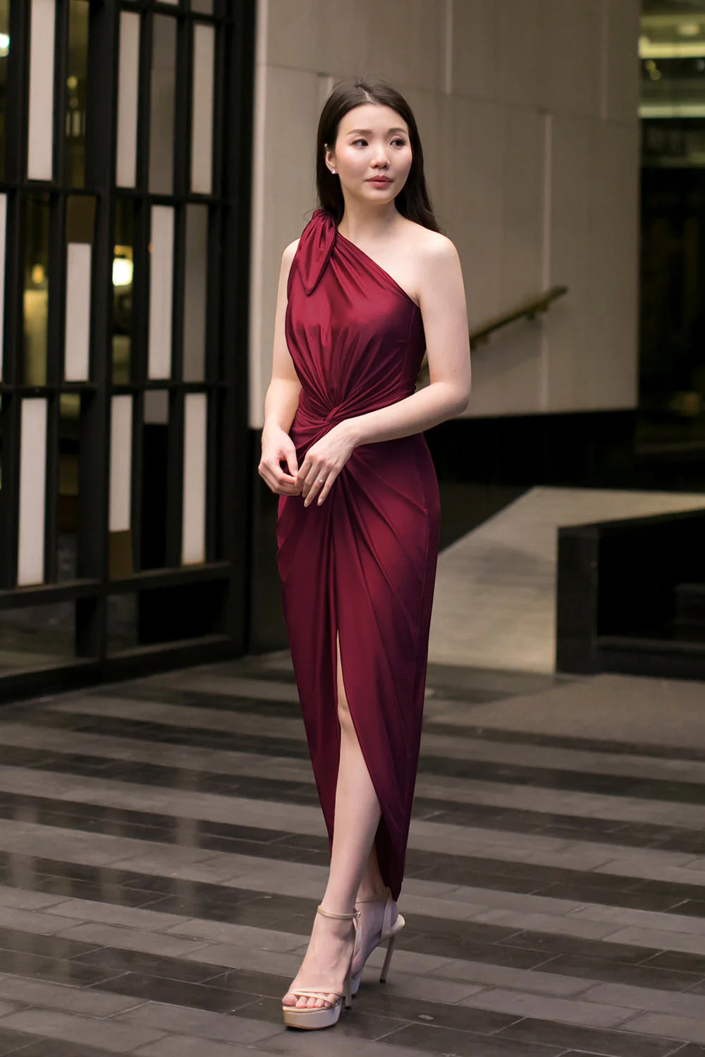 BELLA ワンショルダードレス 8色 – BridesmaidsJP