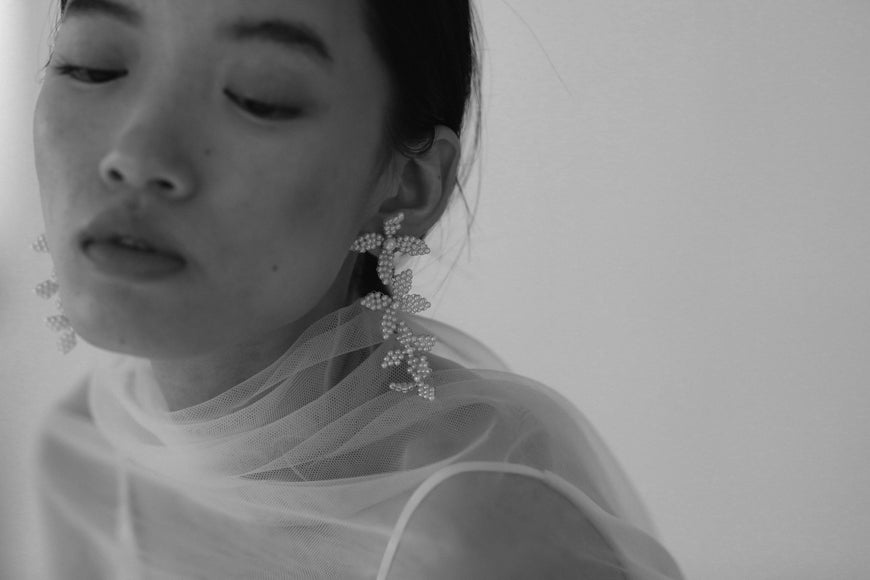 【A.B. ELLIE(エイビーエリー)】ロングピアス HARLOW EARRINGS