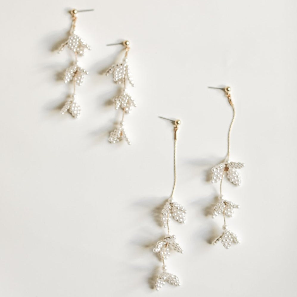 A.B. ELLIE(エイビーエリー)】ロングピアス HARPER STRANDS EARRINGS 