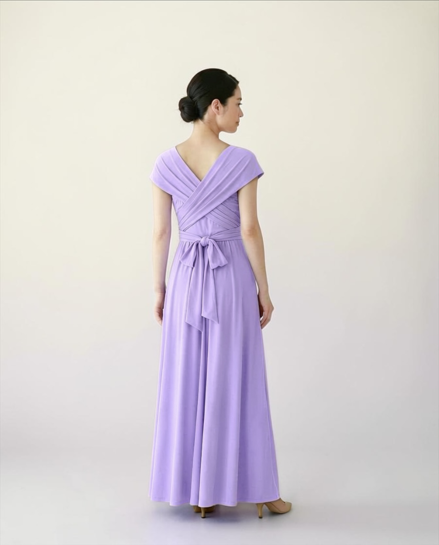 [Lilac] TW001 Infinity Dress [Same-day shipping] 