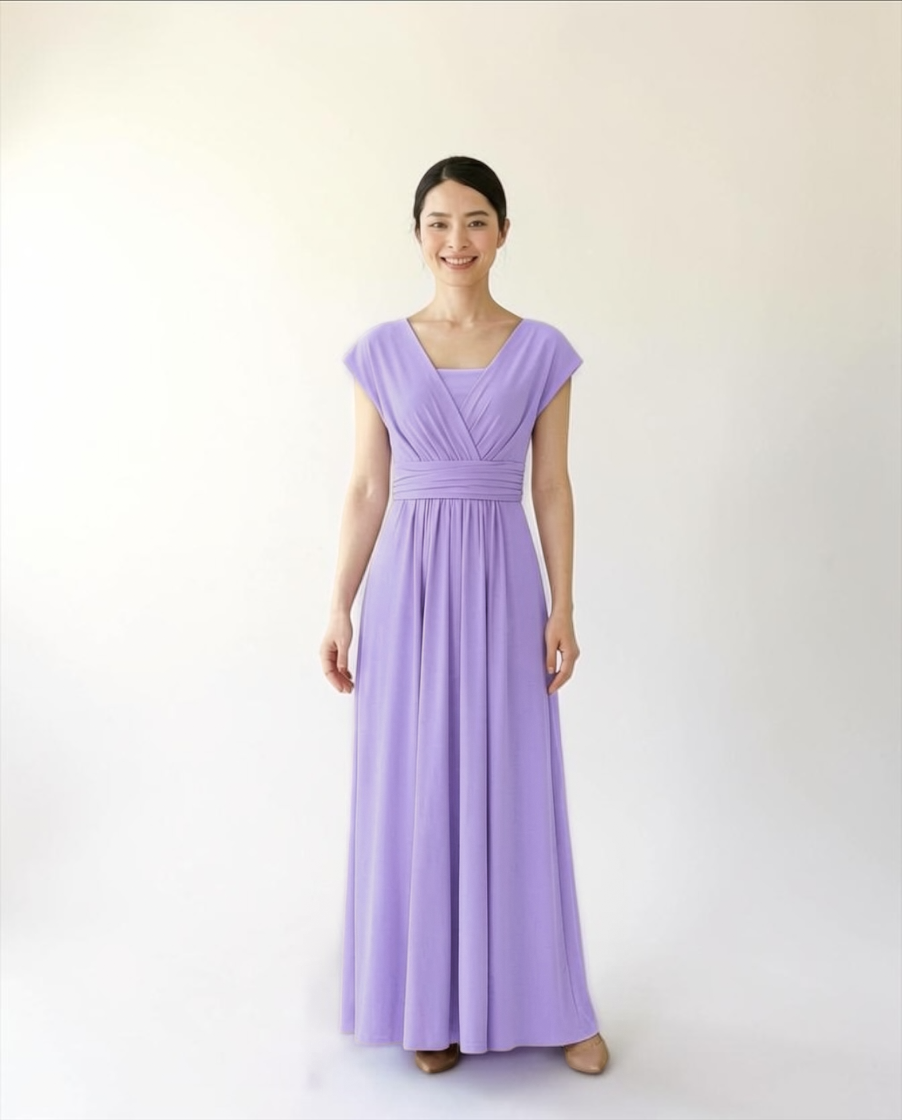 [Lilac] TW001 Infinity Dress [Same-day shipping] 