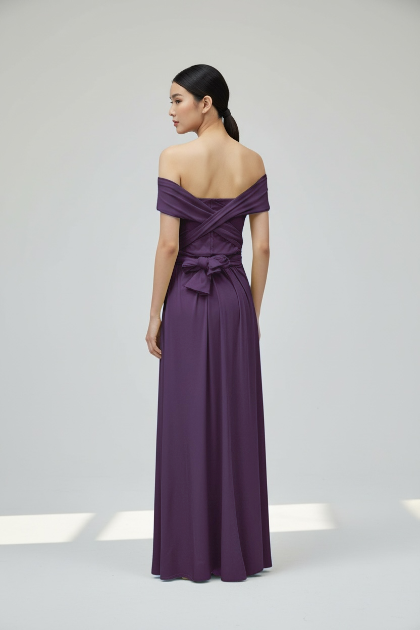 【パープル】TW001 インフィニティドレス [即日発送]