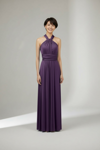 【パープル】TW001 インフィニティドレス [即日発送]