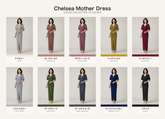 Chelsea お母様ドレス 10色カラーチャート