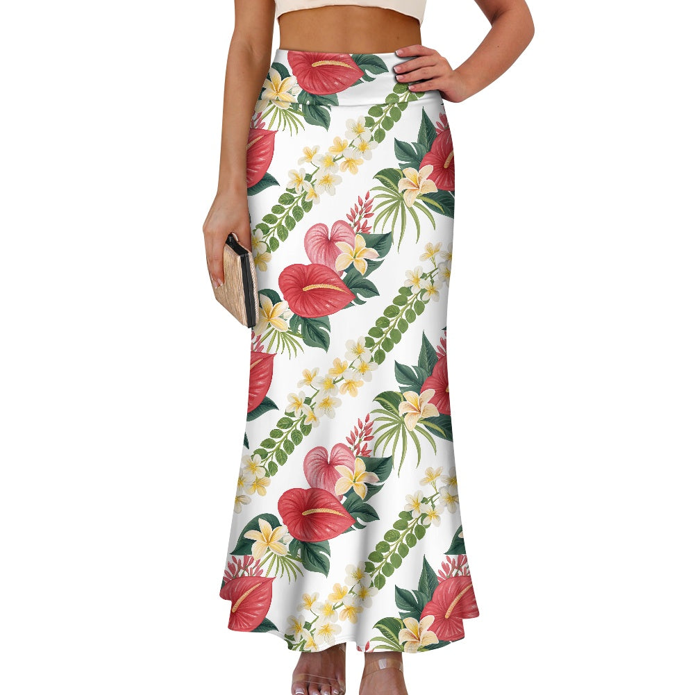 High Waist Long Skirt for Women