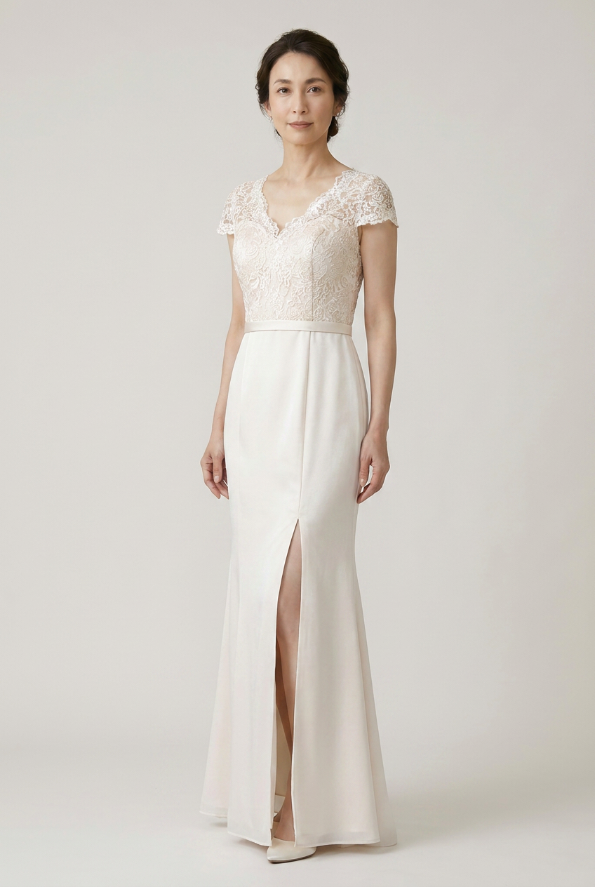 L722 Bridesmaid lace long dress 56 colors