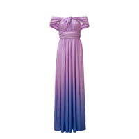 [Dream] TW003 Gradient Twist &amp; Wrap Dress [Same-day shipping] 