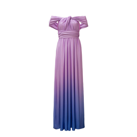 [Dream] TW003 Gradient Twist & Wrap Dress [Same-day shipping] 