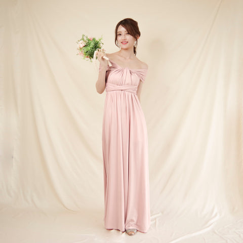 [Smoky Pink] TW001 Infinity Dress [Same-day shipping] 