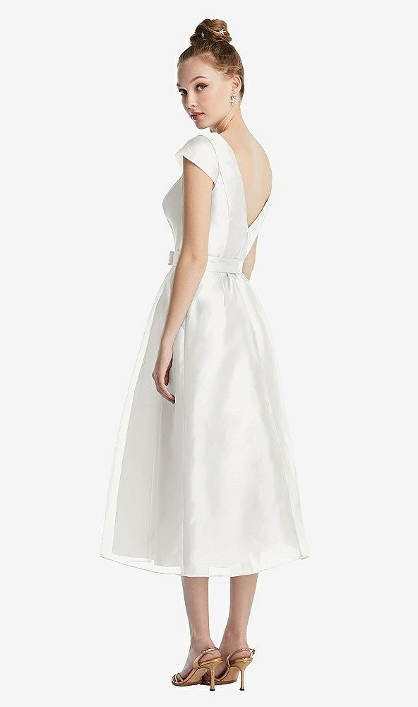 【NEW】【STYLE: TH067】キャップ スリーブ プリーツ スカート MIDI ドレス お辞儀【COLOR: Starlight】【SIZE: 00-30W】