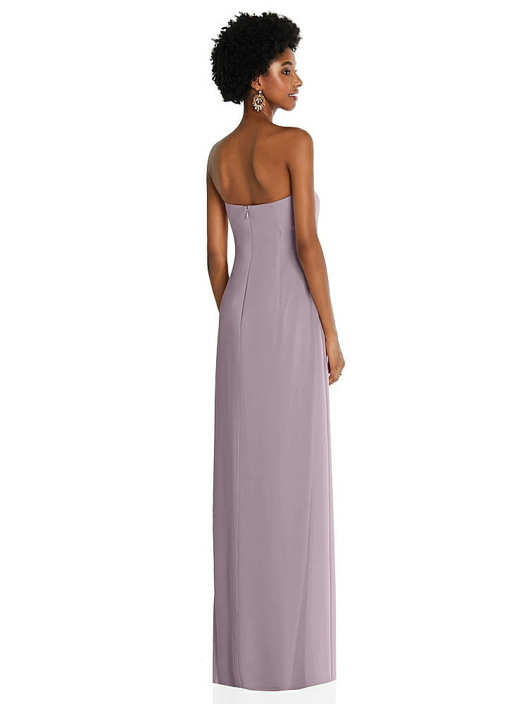 【NEW】【STYLE: 3109】ドレープ シフォン grecian 列 ガウン コンバーチブル ストラップ【COLOR: Lilac Dusk】【SIZE: 00-30W】