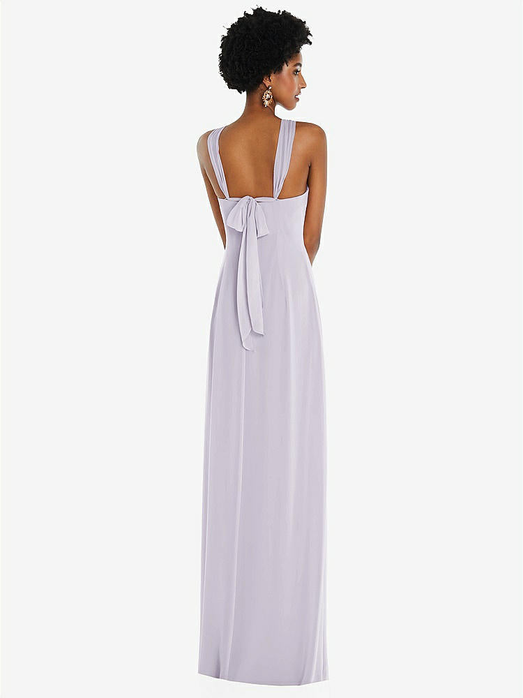 【NEW】【STYLE: 3109】ドレープ シフォン grecian 列 ガウン コンバーチブル ストラップ【COLOR: Moondance】【SIZE: 00-30W】