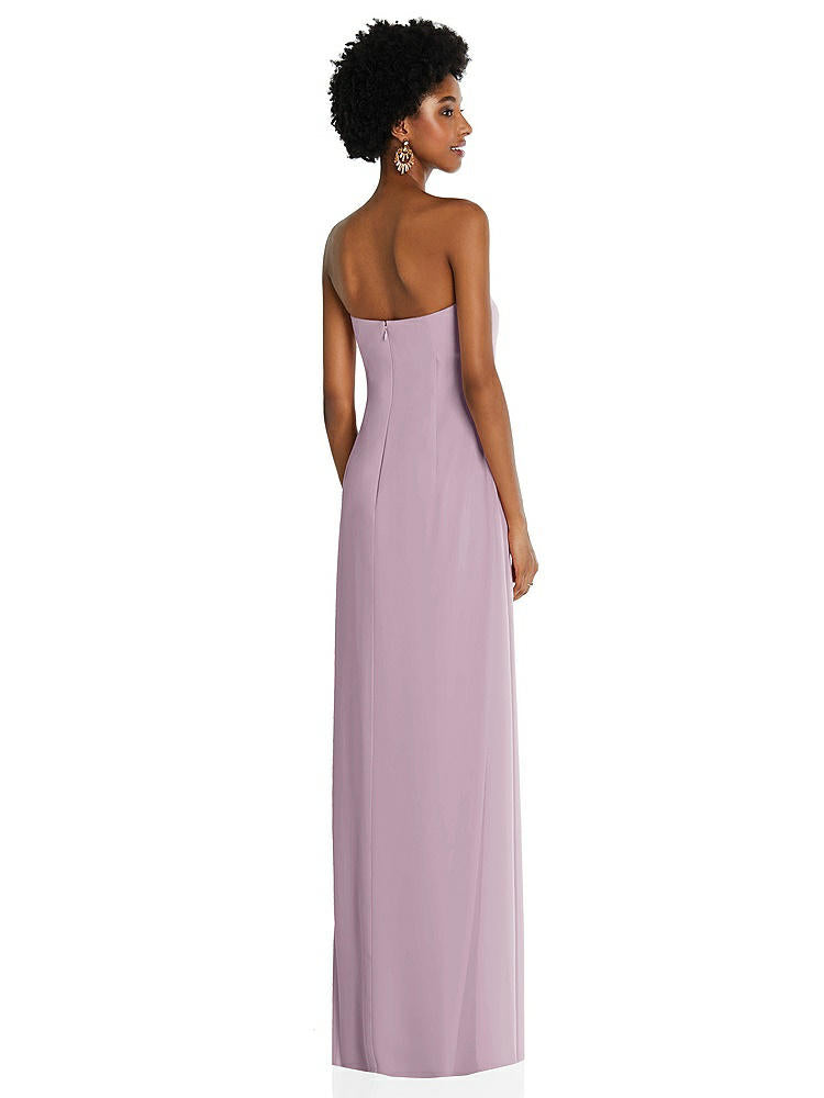 【NEW】【STYLE: 3109】ドレープ シフォン grecian 列 ガウン コンバーチブル ストラップ【COLOR: Suede Rose】【SIZE: 00-30W】