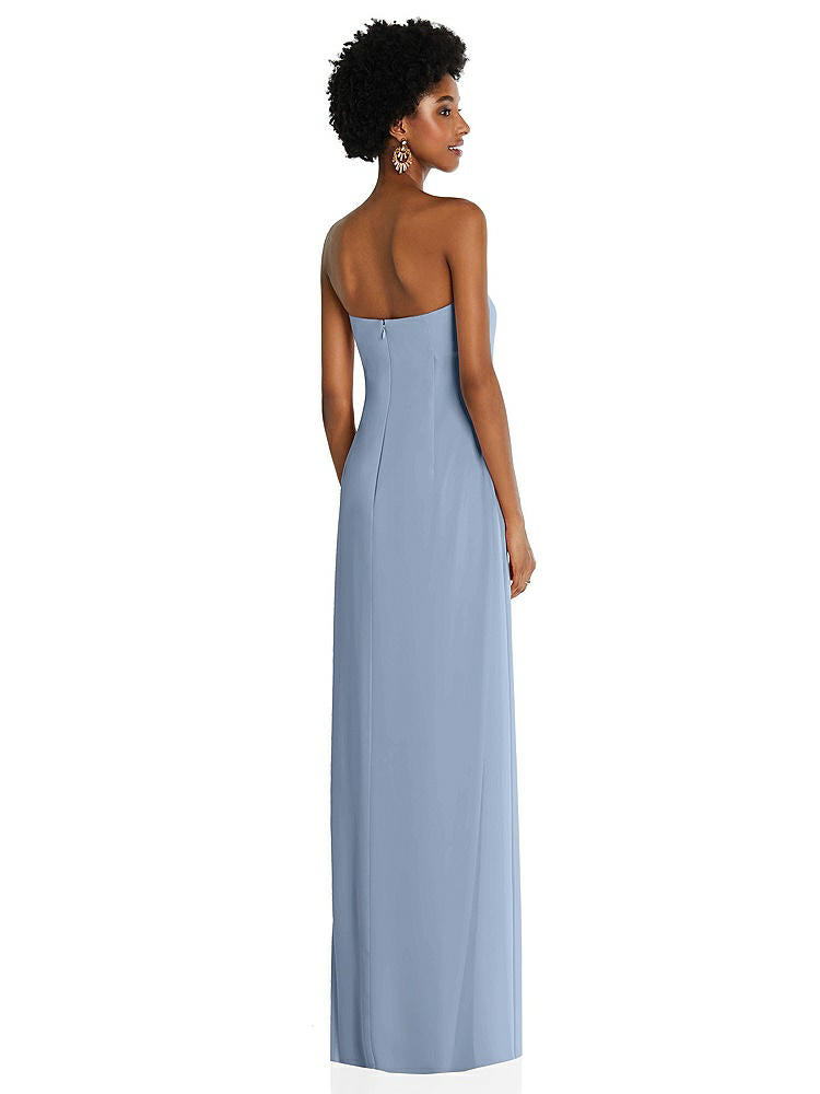 【NEW】【STYLE: 3109】ドレープ シフォン grecian 列 ガウン コンバーチブル ストラップ【COLOR: Cloudy】【SIZE: 00-30W】