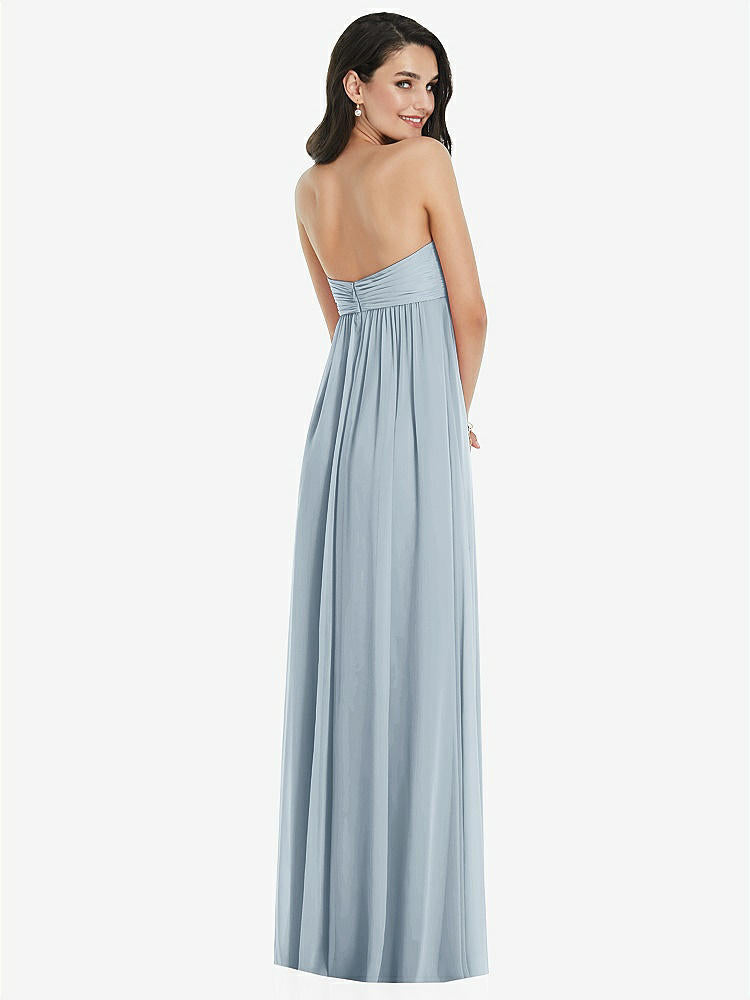【NEW】【STYLE: 3101】ひねり シアレッド ストラップレス 帝国 ウエスト ガウン オプション ストラップ【COLOR: Mist】【SIZE: 00-30W】