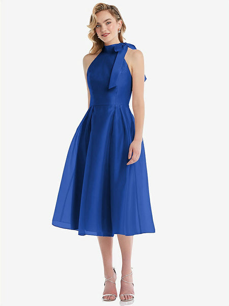 【DVF】1着は欲しい♪上品 ウール カシミア ラップドレス 青 10410-sapp-