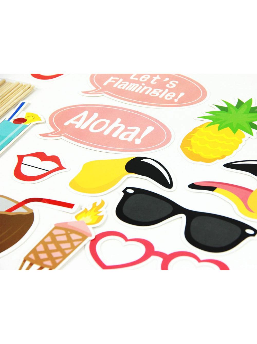 Photo props [Aloha] 21 pieces set