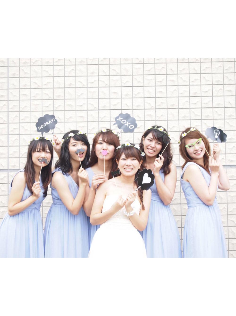フォトプロップス 【BrideToBe(プレ花嫁)】14枚セット