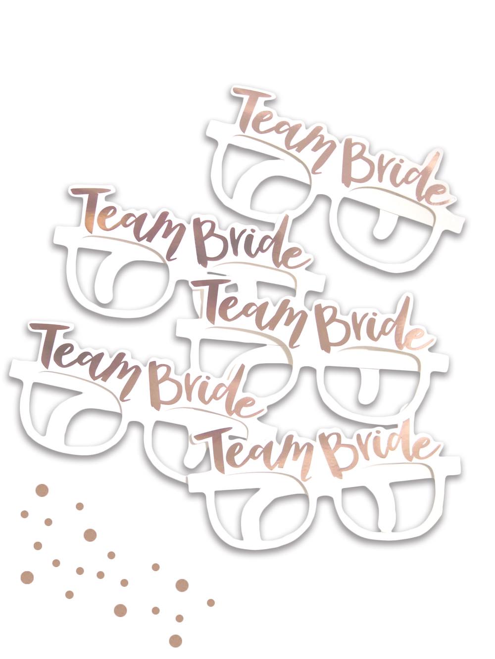 Photo Props [Team Bride] Set of 5