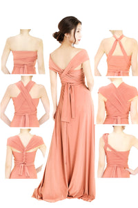 All 29 colors Elegant Chic Twist & Wrap Infinity Dress TW002