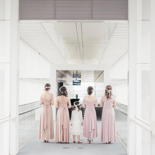 [Smoky Pink] TW001 Infinity Dress [Same-day shipping] 