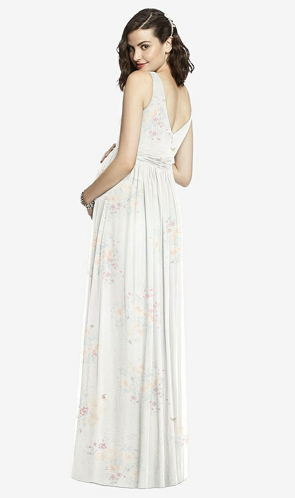 【NEW】【STYLE: M424】ノースリーブ ノッチ マタニティ ドレス【COLOR: Spring Fling】【SIZE: 00-30W】