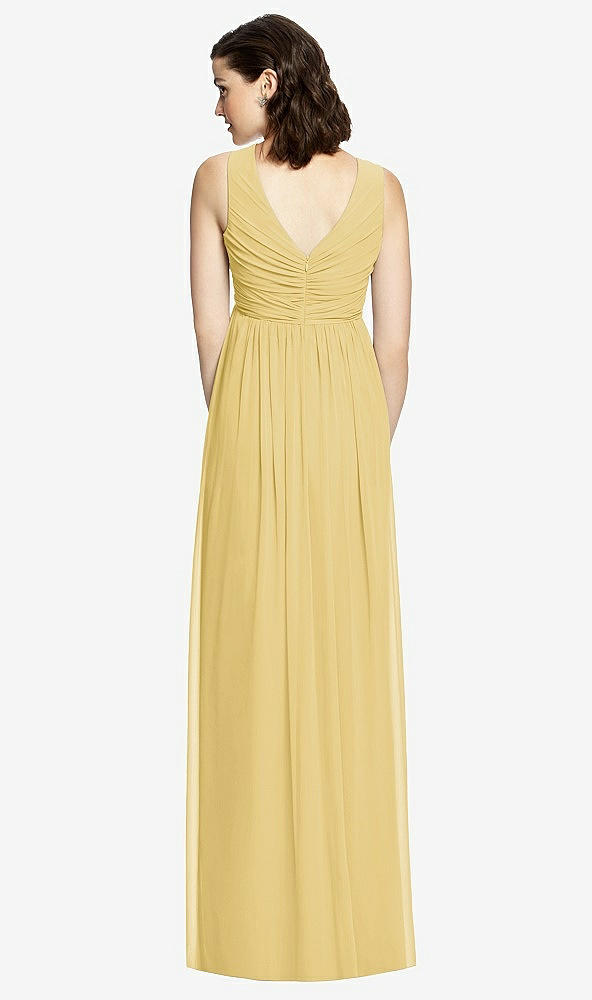 【STYLE: M429】 Sleeveless Shirred Skirt Maternity Dress【COLOR: Maize】