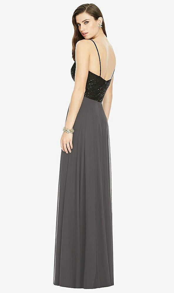 【STYLE: S2984】Chiffon Maxi Skirt【COLOR: Caviar Gray】