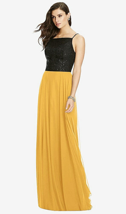 【NEW】【STYLE: S2984】シフォン マキシ スカート【COLOR: NYC Yellow】【SIZE: 00-30W】