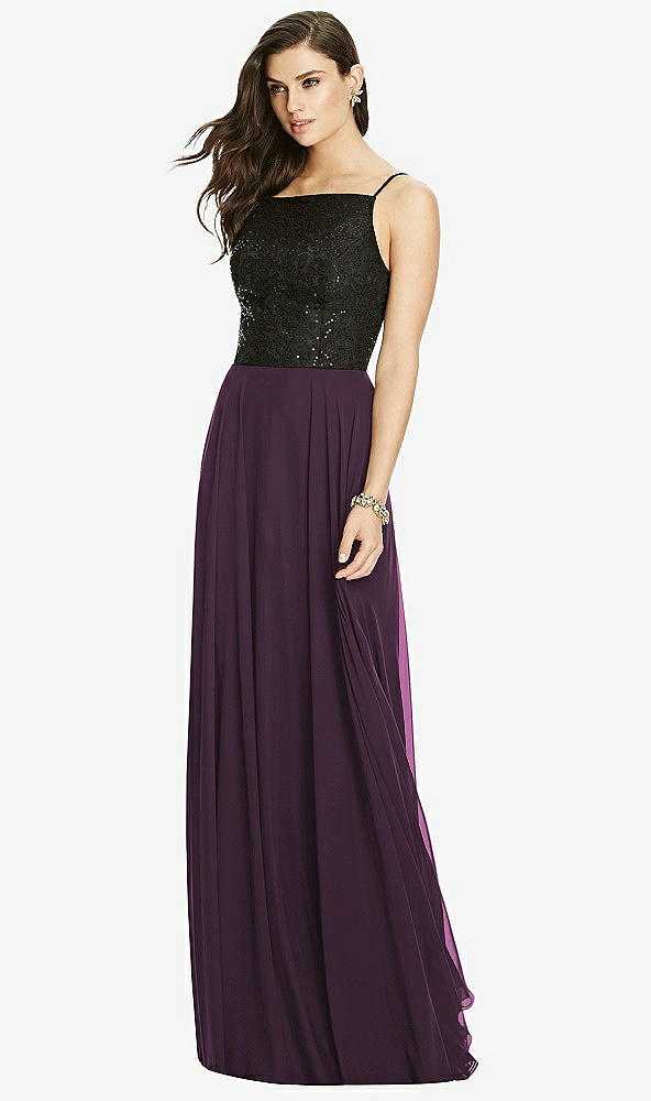 【STYLE: S2984】Chiffon Maxi Skirt【COLOR: Aubergine】