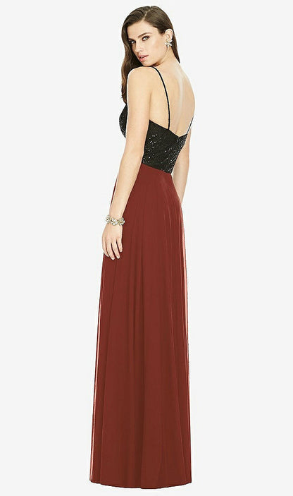 【STYLE: S2984】Chiffon Maxi Skirt【COLOR: Auburn Moon】