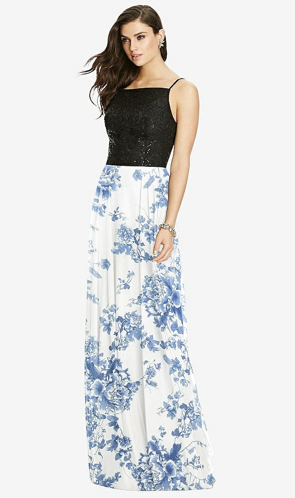 【NEW】【STYLE: S2984】シフォン マキシ スカート【COLOR: Cottage Rose Dusk Blue】【SIZE: 00-30W】