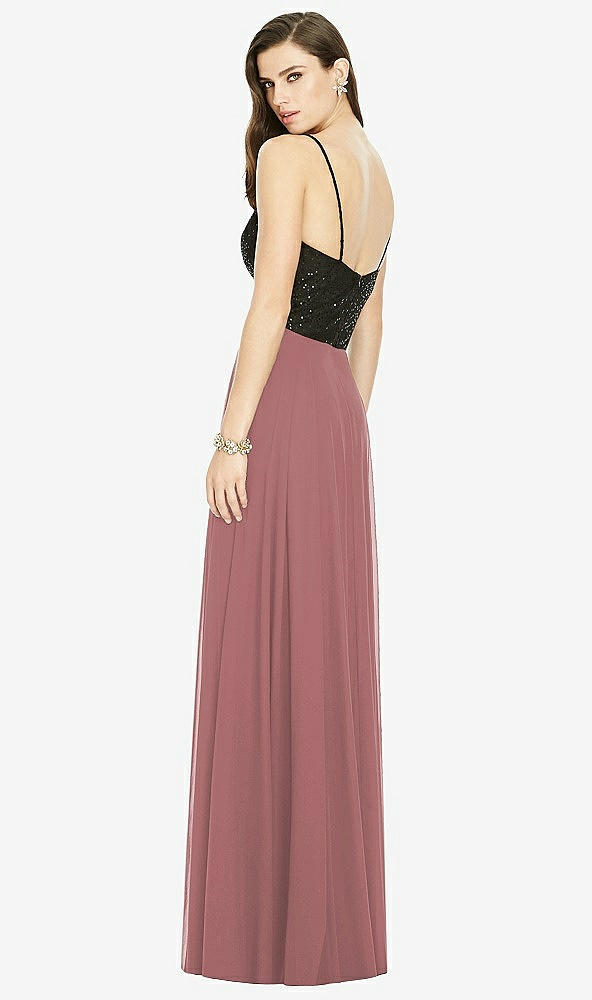 【STYLE: S2984】Chiffon Maxi Skirt【COLOR: Rosewood】