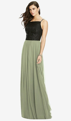 【STYLE: S2984】Chiffon Maxi Skirt【COLOR: Sage】